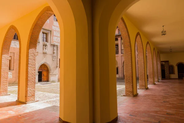 Castillo de la Mota interior, the Castle of Medina del Campo, in Valladolid, Leon. Spain