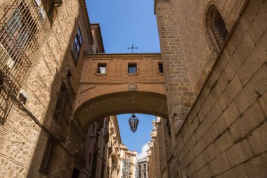 İspanya Kastilya La Mancha 'daki Toledo Katedrali Kemeri