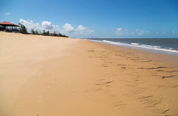 Piękna Odizolowana Plaża Mozambiku — Zdjęcie stockowe