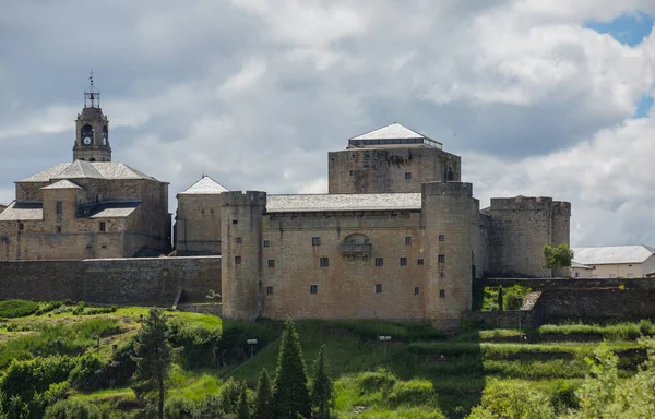 Vista Puebla Sanabria Castilla León España — Foto de Stock