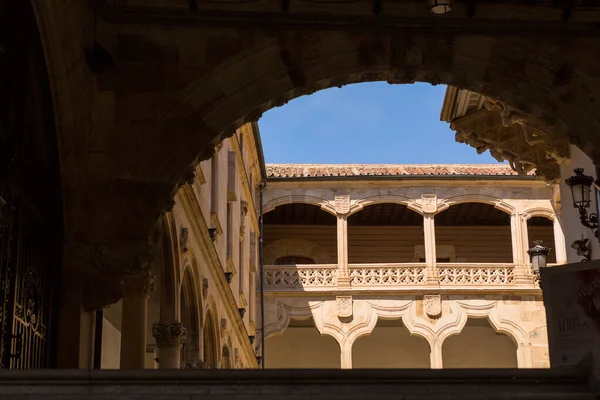 Salamanca Spanien Gamla Historiska Kloster Centrum Salamanca Plateresque Talet Den — Stockfoto