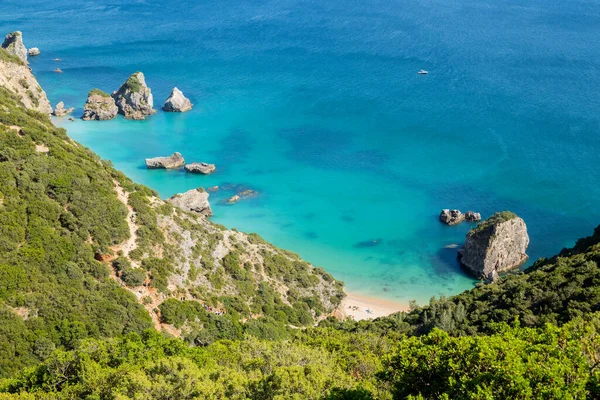 Beautiful Landscape View National Park Arrabida Setubal Portugal — Stock Photo, Image