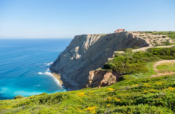 Coast Arrabida Natural Park Sesimbra Portugal — Stock Photo, Image