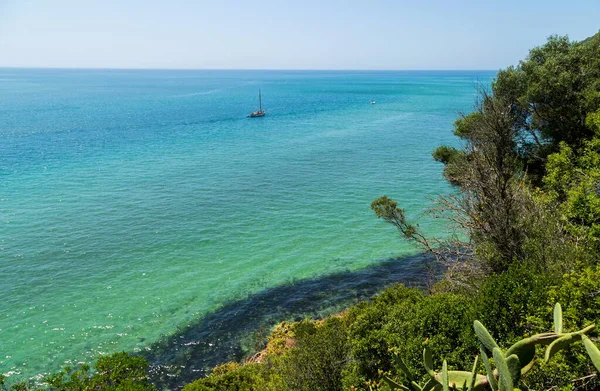 Beautiful Landscape View National Park Arrabida Setubal Portugal — Stock Photo, Image