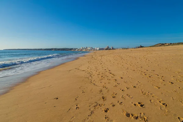Красивый Пляж Алгарве Лагоа Португалия — стоковое фото