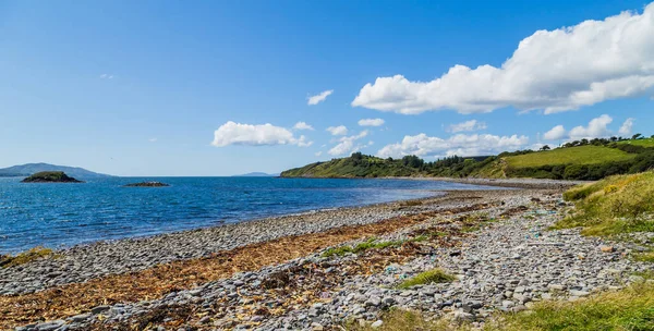 Vista Pitoresca Costa Whiddy Island County Cork Irlanda — Fotografia de Stock