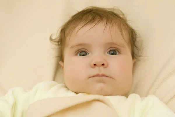 Retrato de bebé joven —  Fotos de Stock