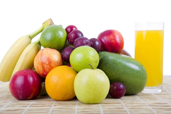 水果和果汁 — 图库照片