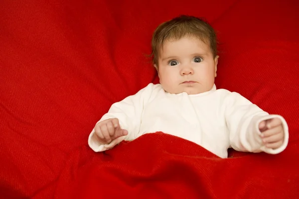 Ung baby porträtt — Stockfoto