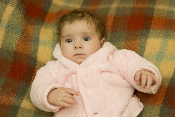 Retrato de bebê jovem — Fotografia de Stock