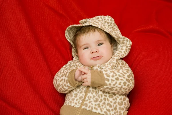 Retrato de bebê jovem — Fotografia de Stock