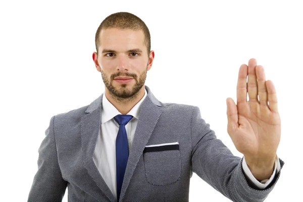 Stoppa mannen — Stockfoto