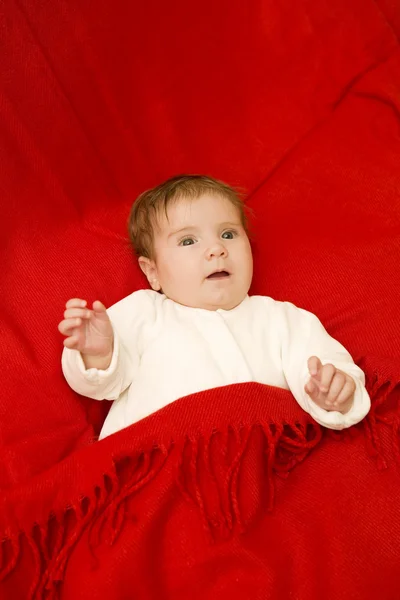 Retrato de bebê jovem — Fotografia de Stock