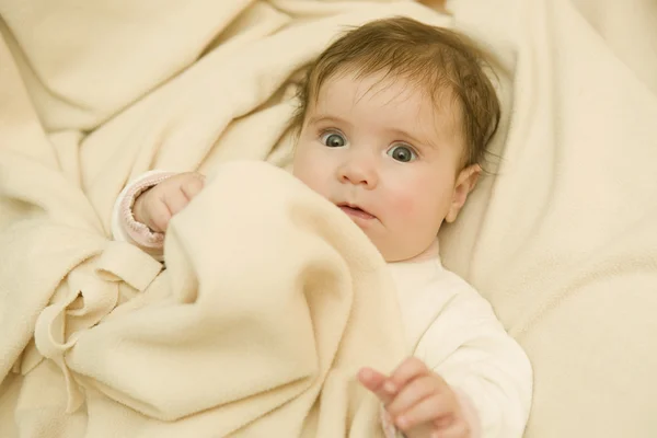 Young baby portrait — Stock Photo, Image