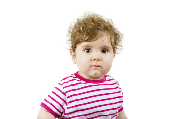 Retrato de bebé joven — Foto de Stock