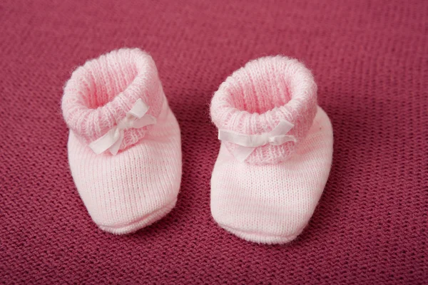 Baby booties — Stock Photo, Image