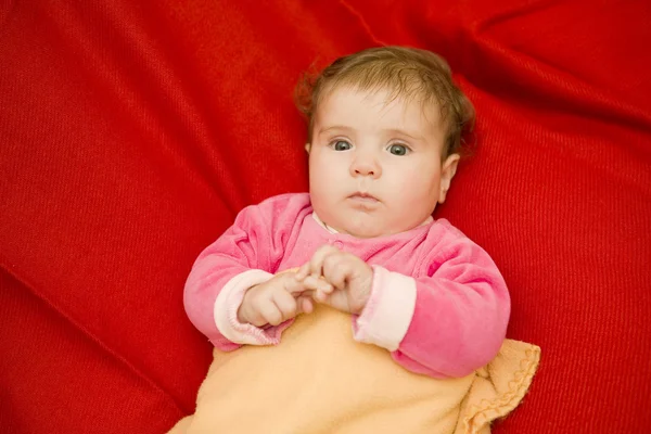 Jonge baby portret — Stockfoto