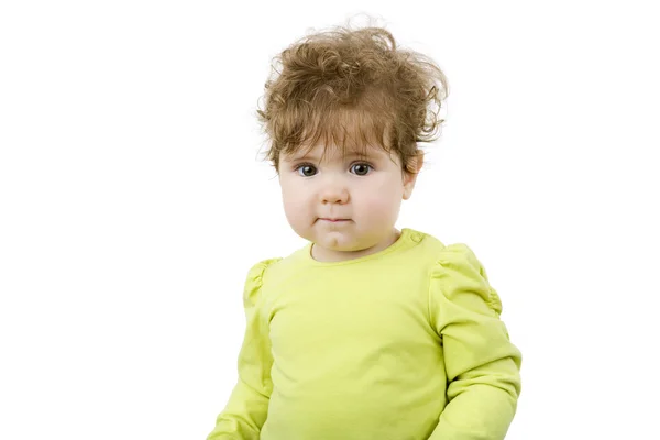 Retrato de bebê jovem — Fotografia de Stock