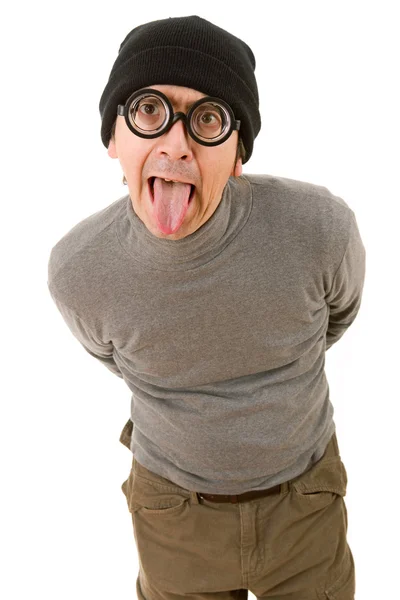 Ragazzo nerd — Foto Stock