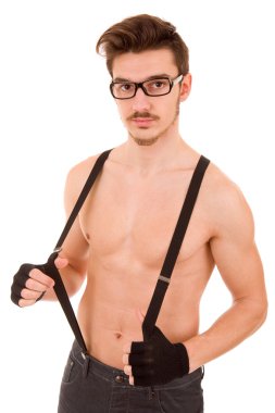 Casual adam portresi