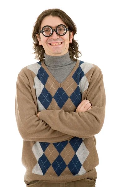 Geek man — Stock Photo, Image