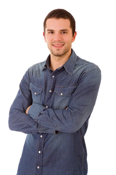 Homem casual feliz — Fotografia de Stock