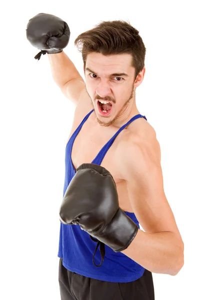 男人的拳击手 — 图库照片