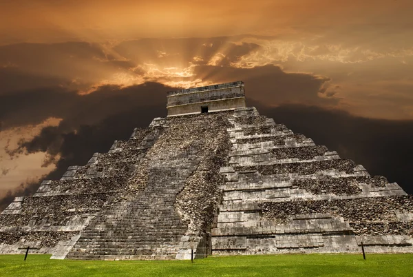 Chichen Itza Stockafbeelding