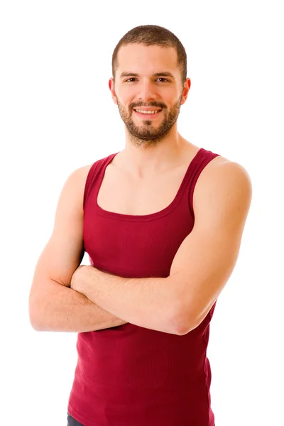 Happy casual man — Stock Photo, Image