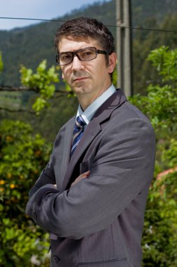 iş adamı, düşünüyor