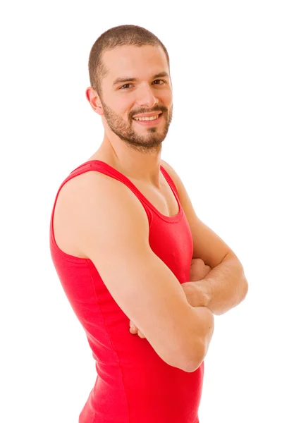 Happy casual man — Stock Photo, Image