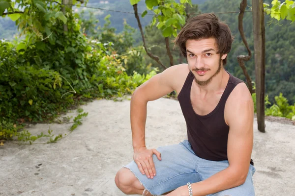 Man smiling — Stock Photo, Image