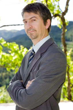 iş adamı, düşünüyor