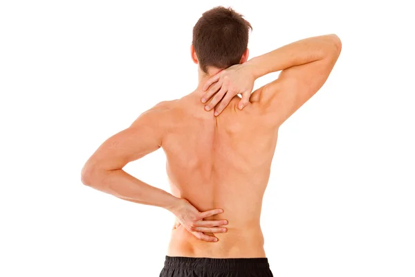 Back in pain — Stock Photo, Image