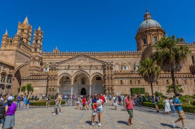 Sicilya, İtalya: İtalya, Sicilya 'daki Palermo Katedrali' nde Peole