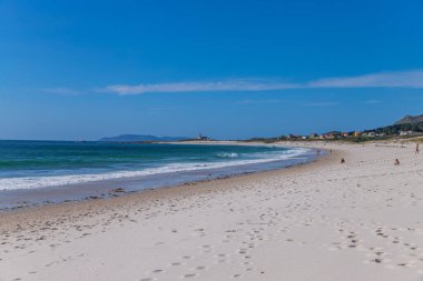 Galiçya, İspanya: Carnota 'daki Larino Plajı, Galiçya, İspanya.