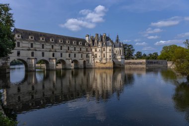 Blois, Fransa: Loire 'de demirli kale: Chateau de Chenonceau, 1515 ve 1522 yılları arasında inşa edildi, Blois, Fransa