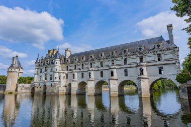 Blois, Fransa: Loire 'de demirli kale: Chateau de Chenonceau, 1515 ve 1522 yılları arasında inşa edildi, Blois, Fransa