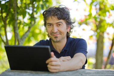 casual adam tablet pc ile açık çalışma