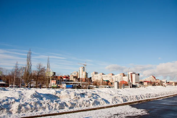 페름, 러시아-3 월 13 일, 2016: 시 겨울 풍경 — 스톡 사진
