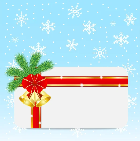 Vánoční sváteční poštovní — Stockový vektor