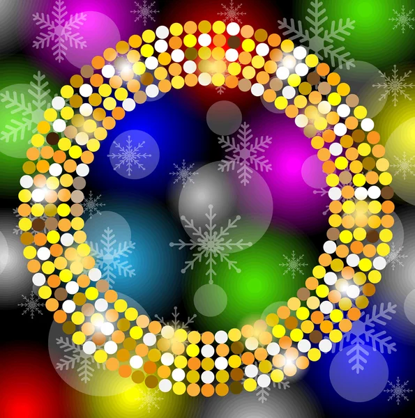 Fondo festivo de Navidad — Vector de stock