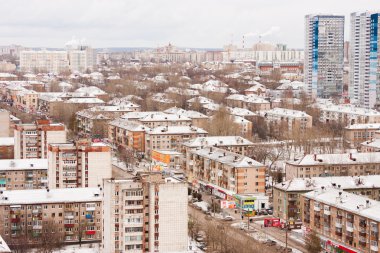Perm, Rusya, Ekim 31.2015: perma şehir