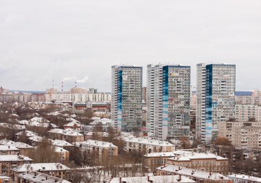 Perm, Rusya, Ekim 31.2015: perma şehir