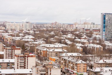 Perm, Rusya, Ekim 31.2015: perma şehir