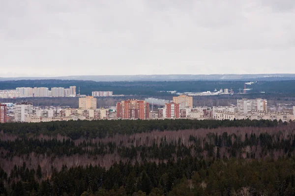파 마, 러시아, 10 월 31.2015: 페름 시의 파노라마 — 스톡 사진