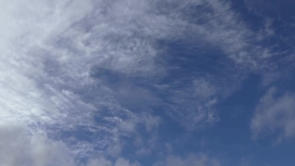 Ruch chmur na niebie — Wideo stockowe