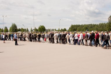 Perm, Rusya, Temmuz 04.2015:People Gazi grand hoş geldiniz 