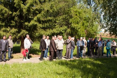 Perm, Rusya, Temmuz 04.2015:Meeting Havacılık colle gazileri