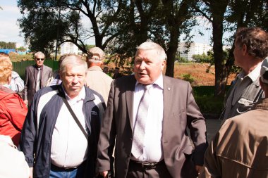 Perm, Rusya, Temmuz 04.2015:Meeting Havacılık colle gazileri